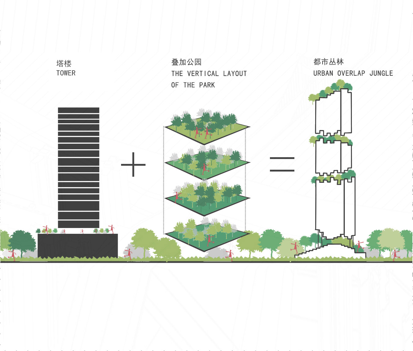 重庆朝天门海客瀛洲二期 | 垂直都市森林中的绿色天际线-38