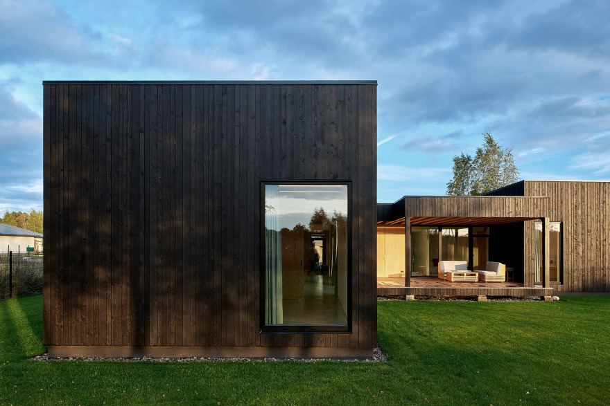 融合传统与现代的立陶宛乡村别墅设计-9