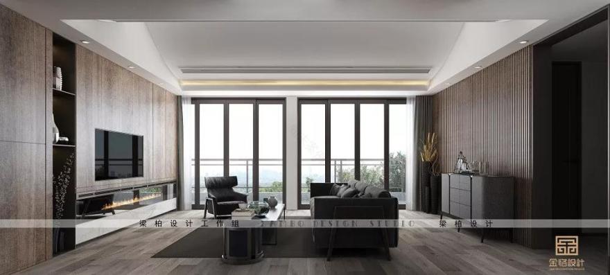 金恪设计丨别墅灰度空间 | 简约舒适,智能生活-9