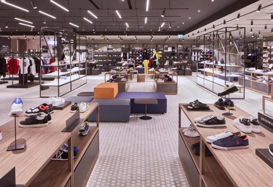 Rinascente Torino Piano Secondo 鞋店设计 | 时尚运动与动态光线的完美融合-3