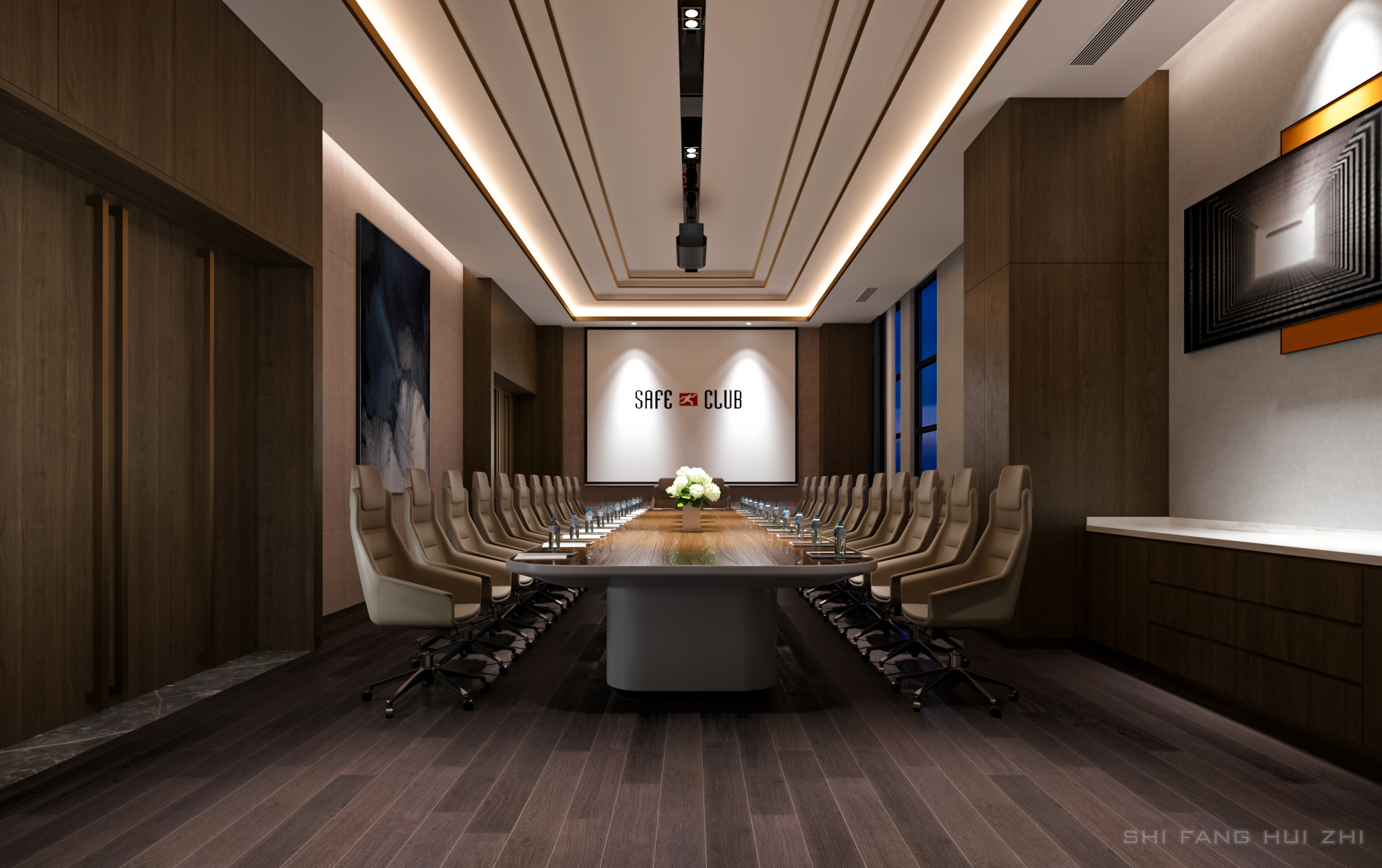 现代办公空间表现-6