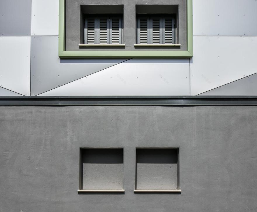 罗马绿色公寓建筑,创新社会住房与自然共生-12