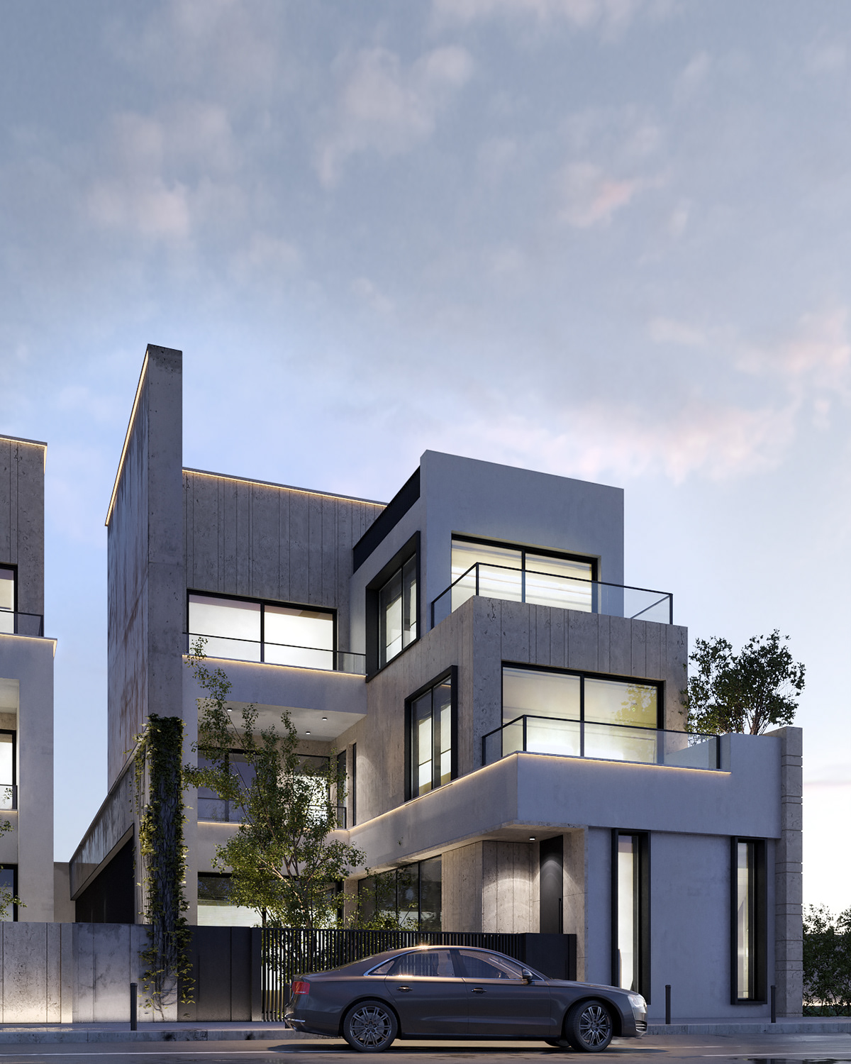 Apartment 76 m2丨别墅建筑丨Kuwait_villa-3