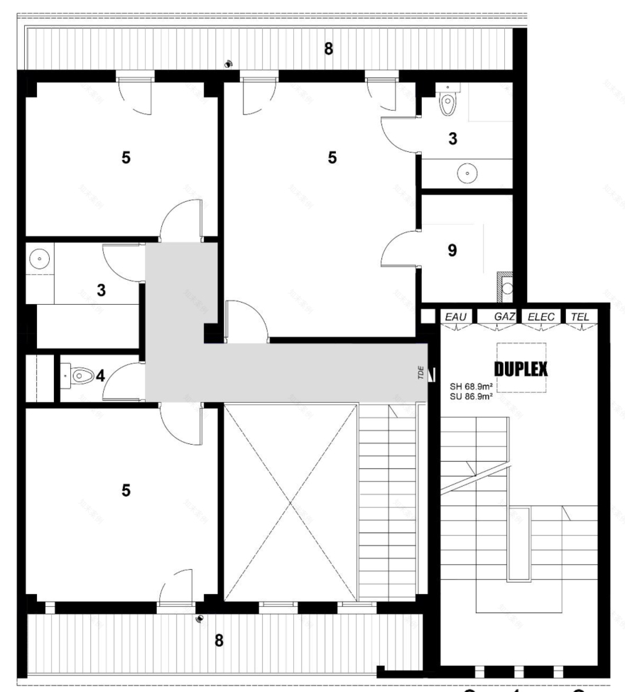 阿尔及利亚公寓建筑,传统文化与现代生活的融合-9