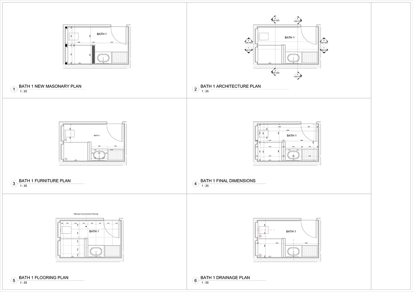 Villa ( Working Drawings ) Dubai, UAE.-16