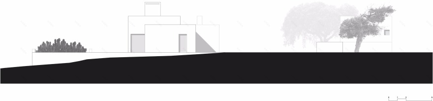 葡萄牙 Grândola 别墅 | 空/满情境创造,多 courtyard 设计-33