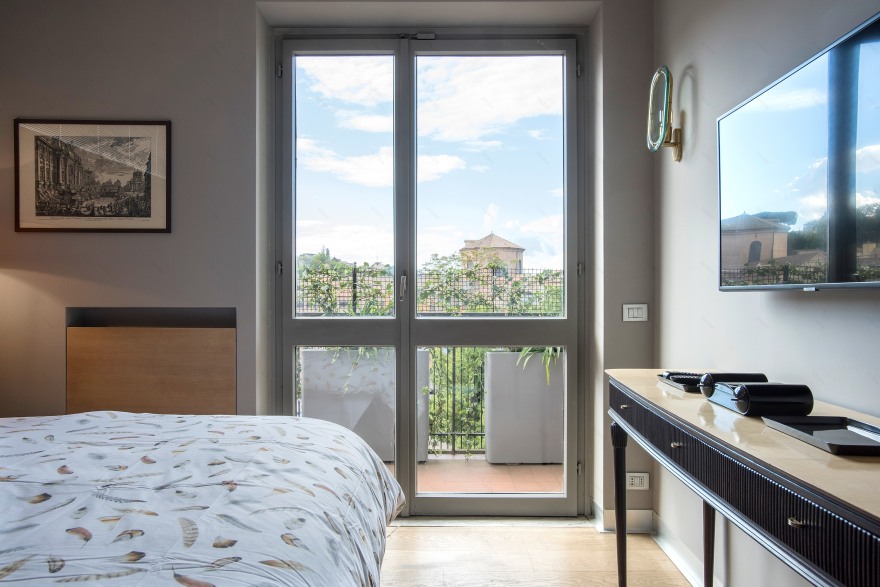 鸟语绿意中的宁静空间——罗马 Gianicolo 与 Trastevere 间 Oasi 公寓设计-41