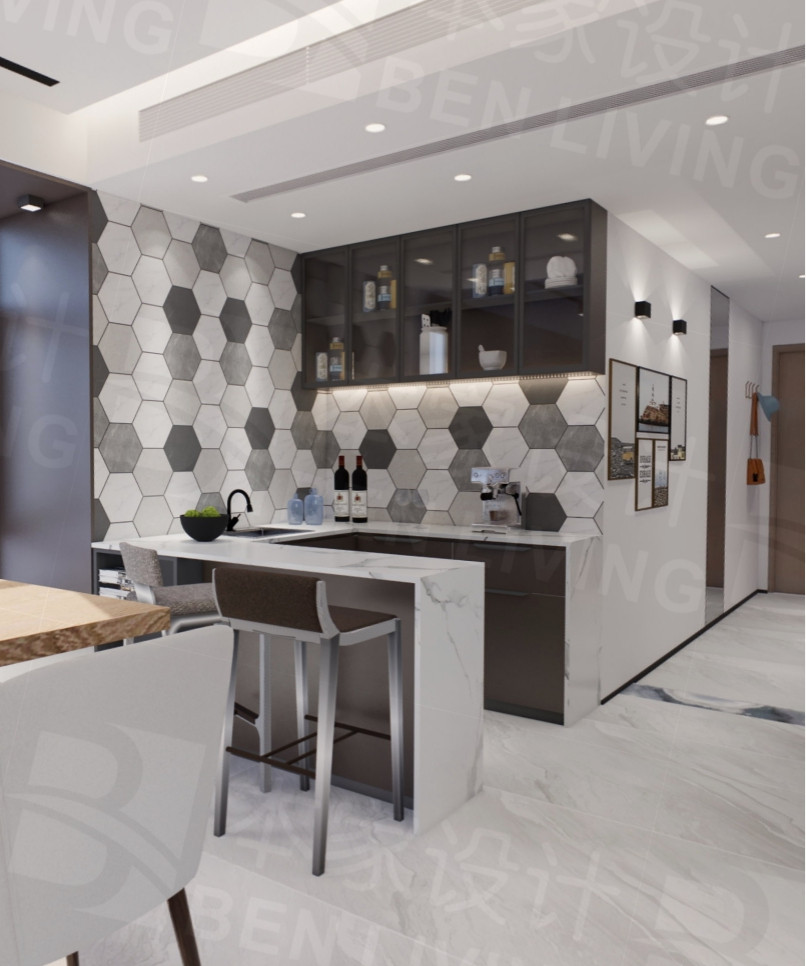 简约精致家居，三室一厅空间魔法变身-23