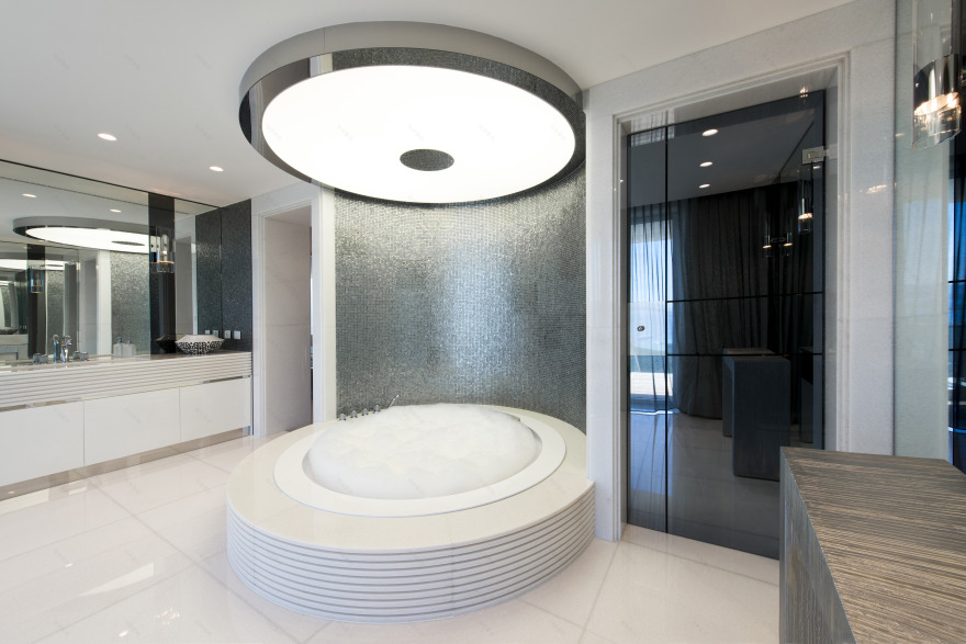 风之岬的现代豪华别墅-12