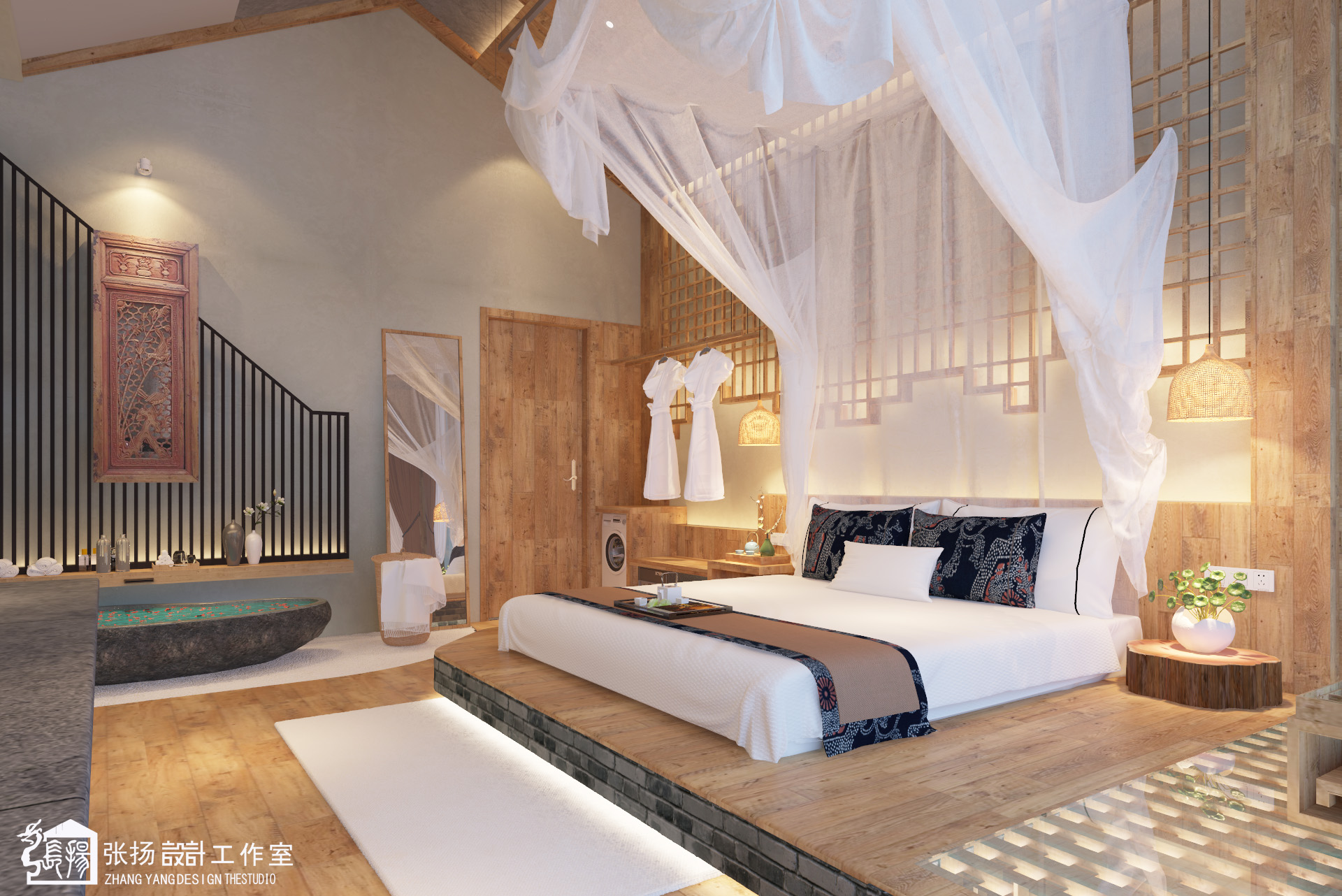 自然与古韵共生，传统材料新用-38