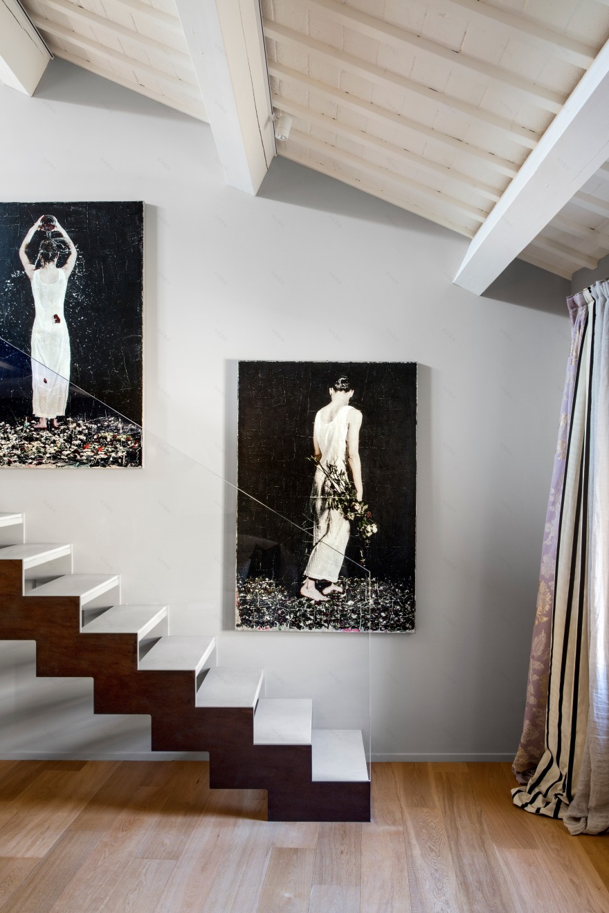 复古与前卫的完美融合 | 意大利 15 世纪古塔别墅-8