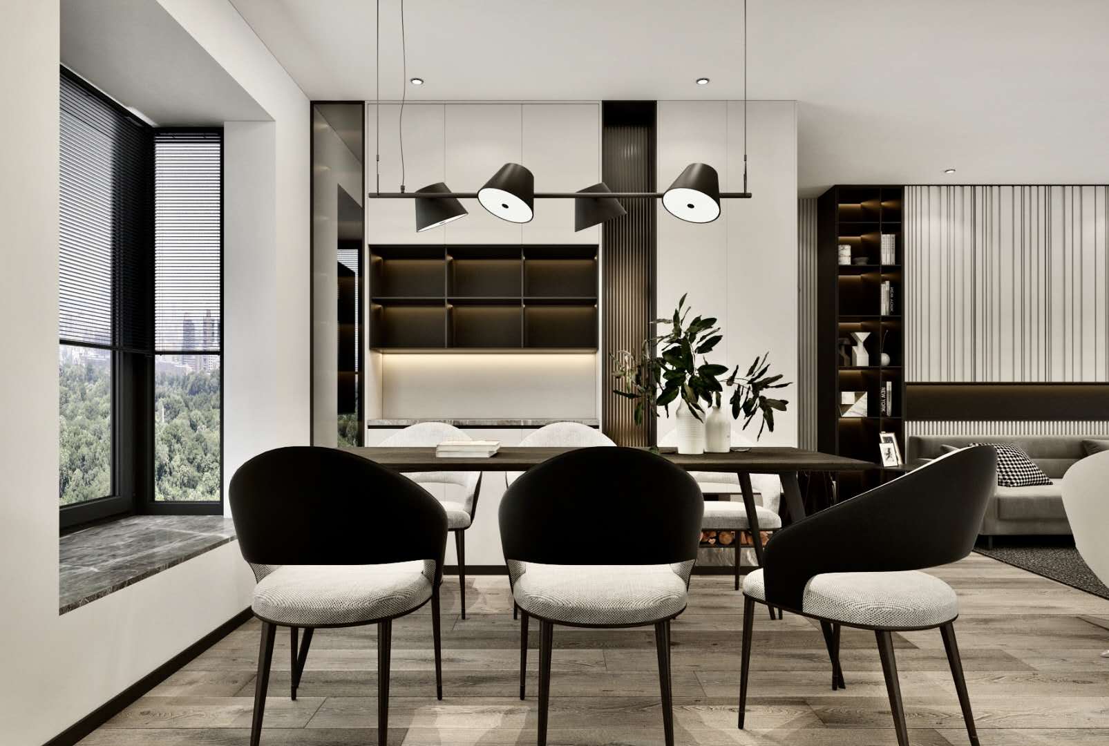 《现代时光》 | 深圳 138㎡舒适宜居,自然元素与现代风格完美融合-33