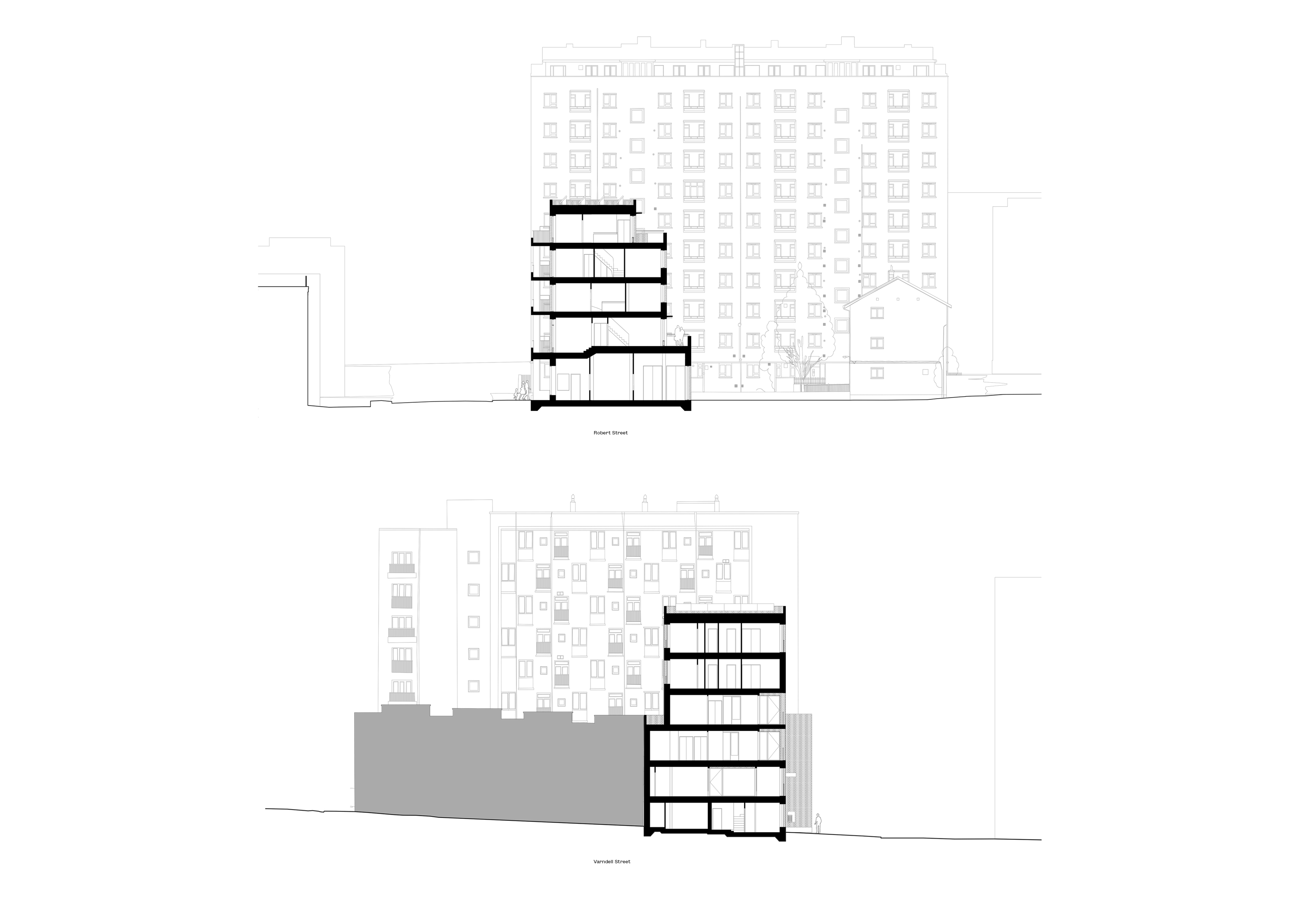 Mae Architects 新作 · 融入历史街区的 Kirkfell 公寓建筑-17