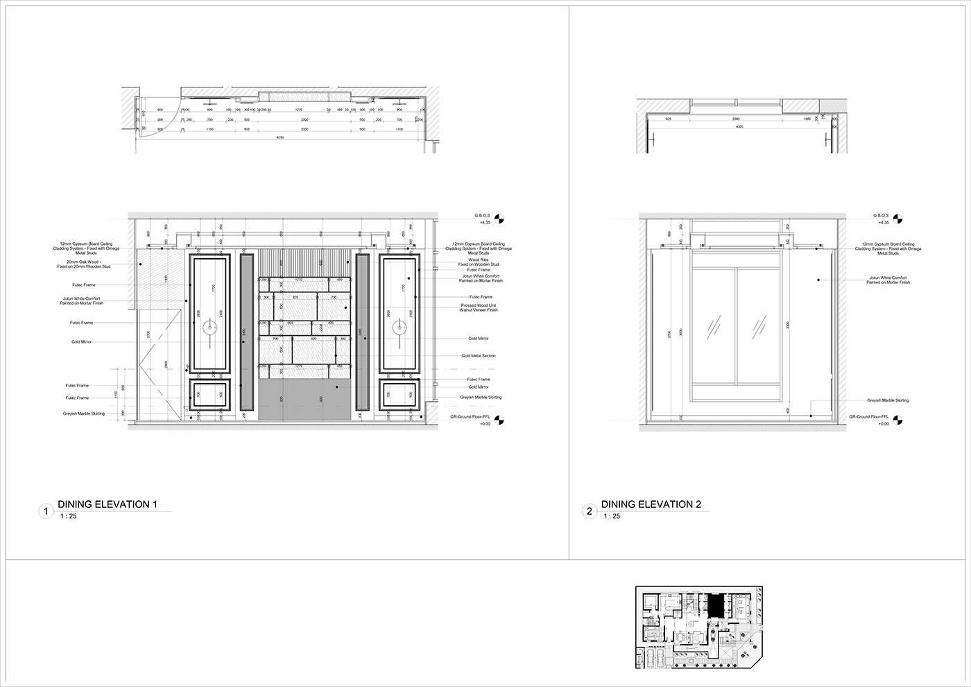 Youssef Tarek丨别墅丨Villa Interior Working Drawings-33