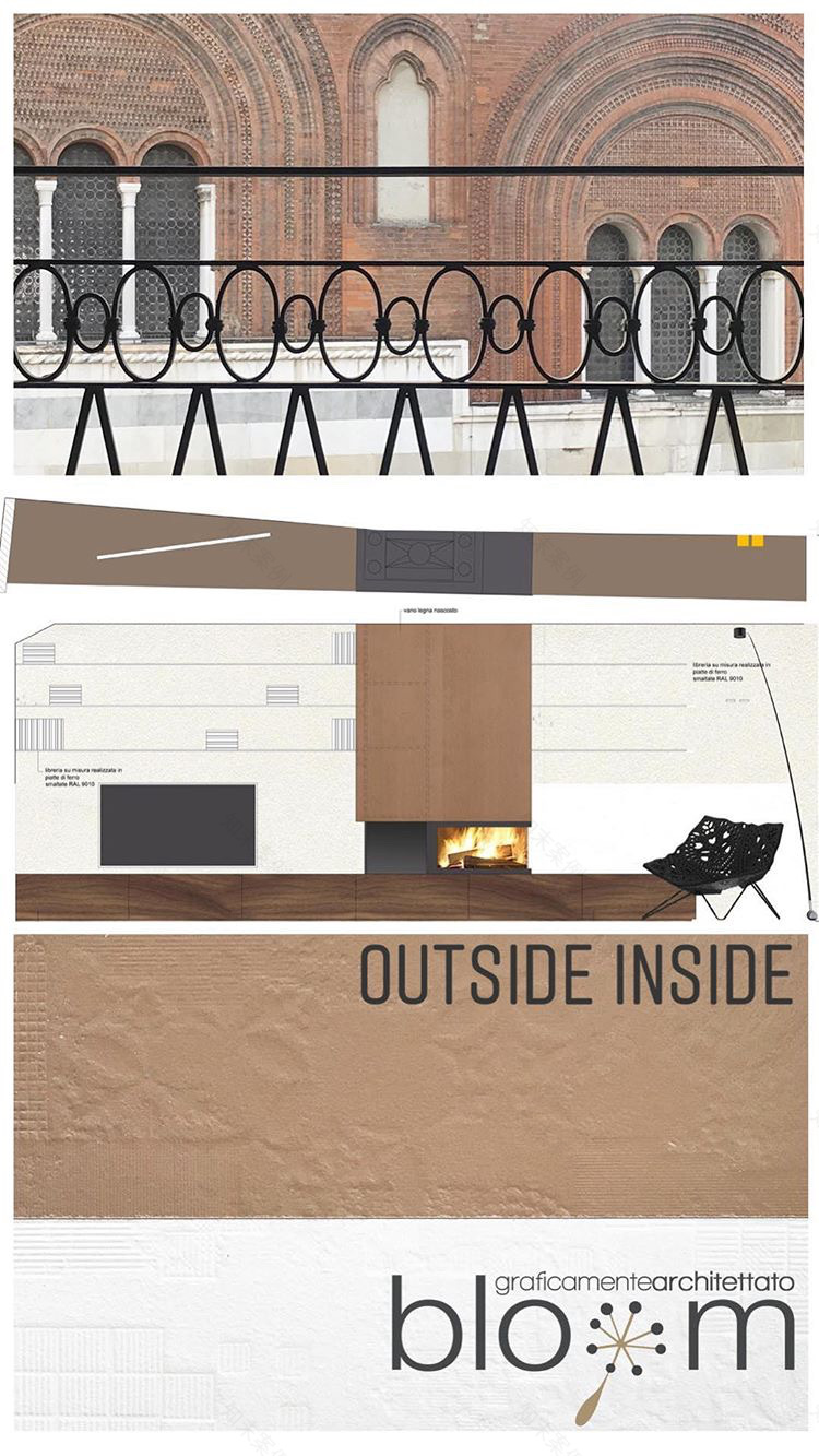 古董与极简的对话——意大利广场公寓设计-51