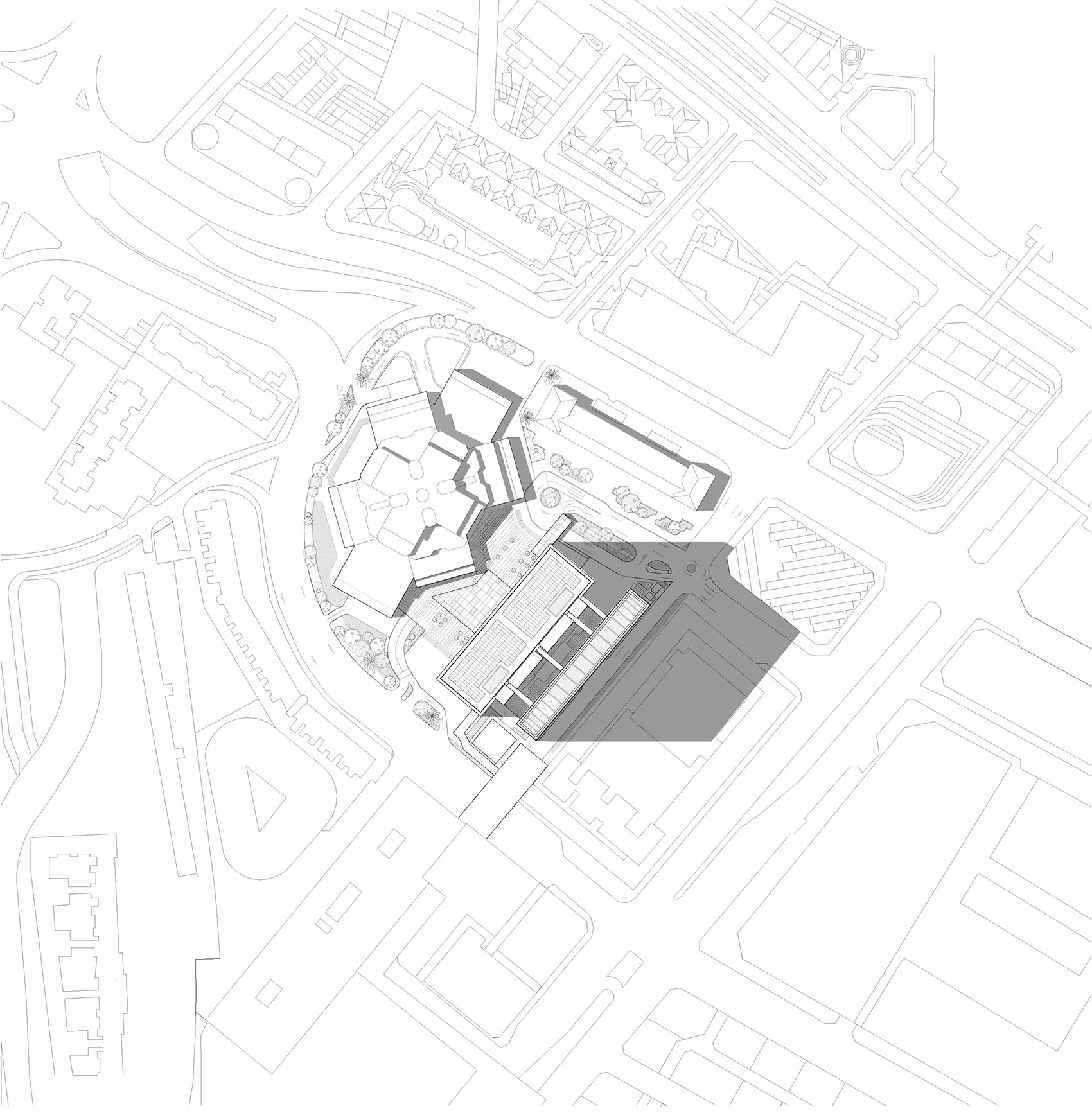 新国家法院大楼，新加坡/新加坡最高政府大楼，垂直布局兼顾高效性和简洁性-63