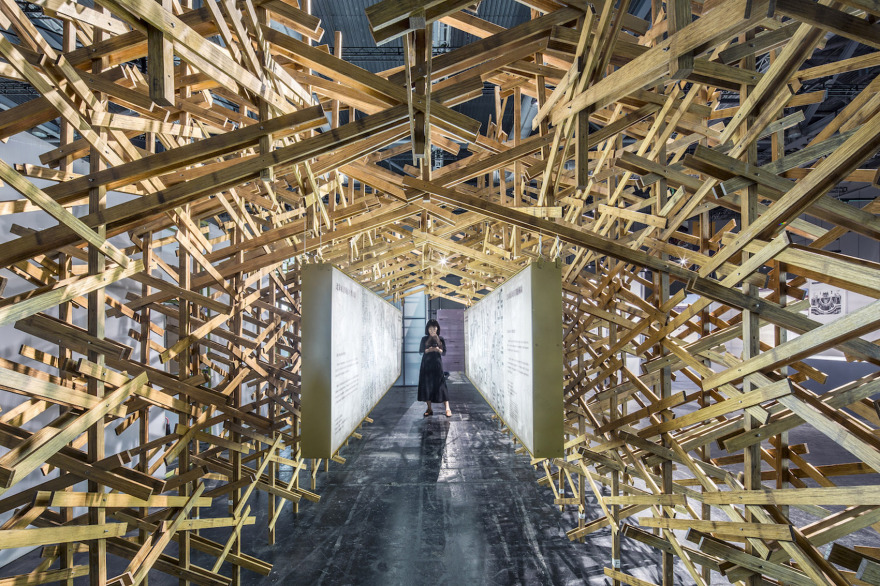 穿越“云门”探宋城 · 当代转译彩楼欢门的空间装置-18