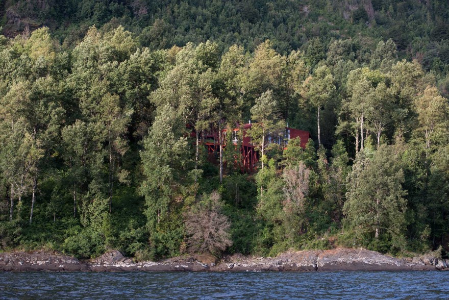 融入森林的日光别墅-40