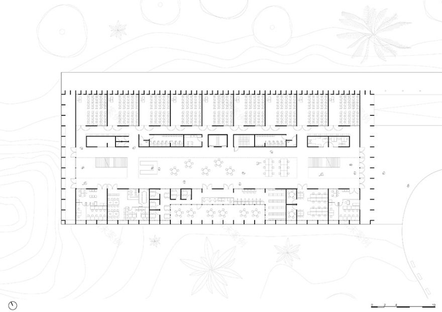 巴西两校区建筑,优雅强烈特质融入自然环境-78