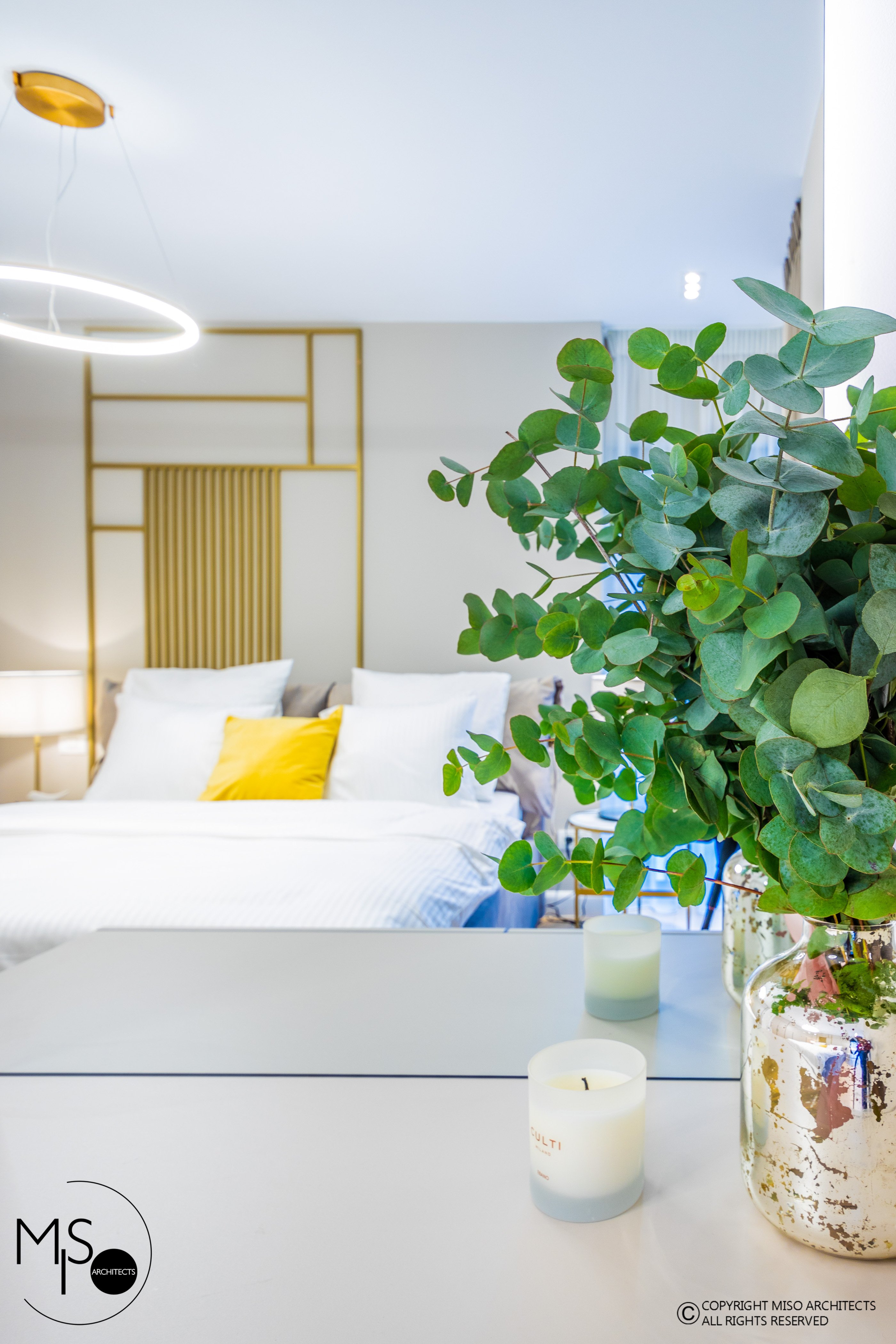 Miso Architects丨公寓丨黄色喜悦丨Yellow Delight-16