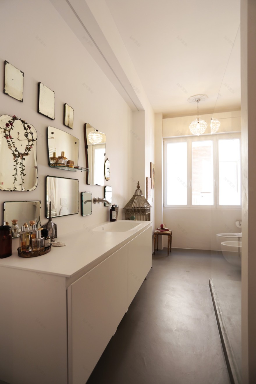 六十年代公寓的现代复古变身-11