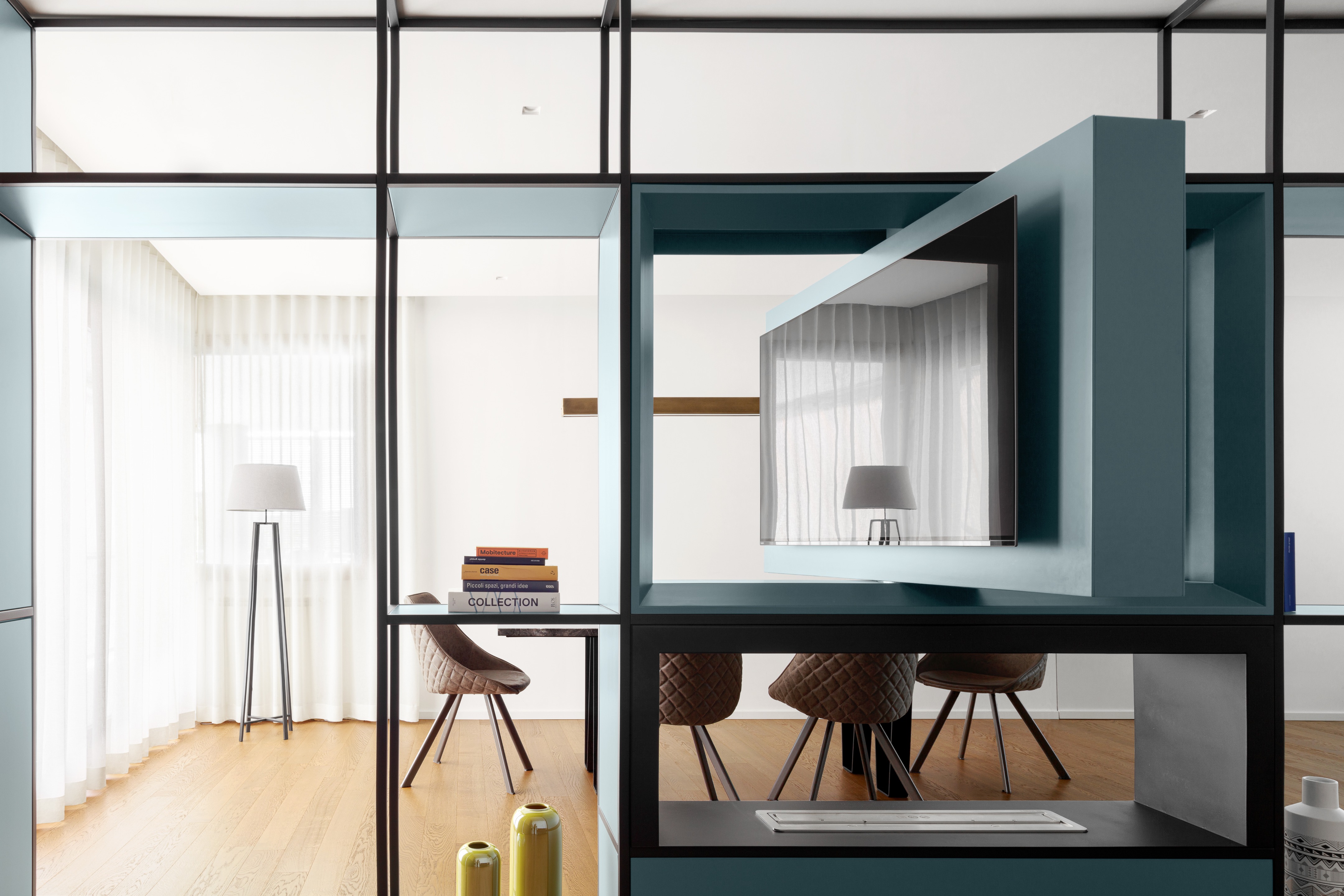 空间通透性改造 | 白色与赤杨木的温馨碰撞-0