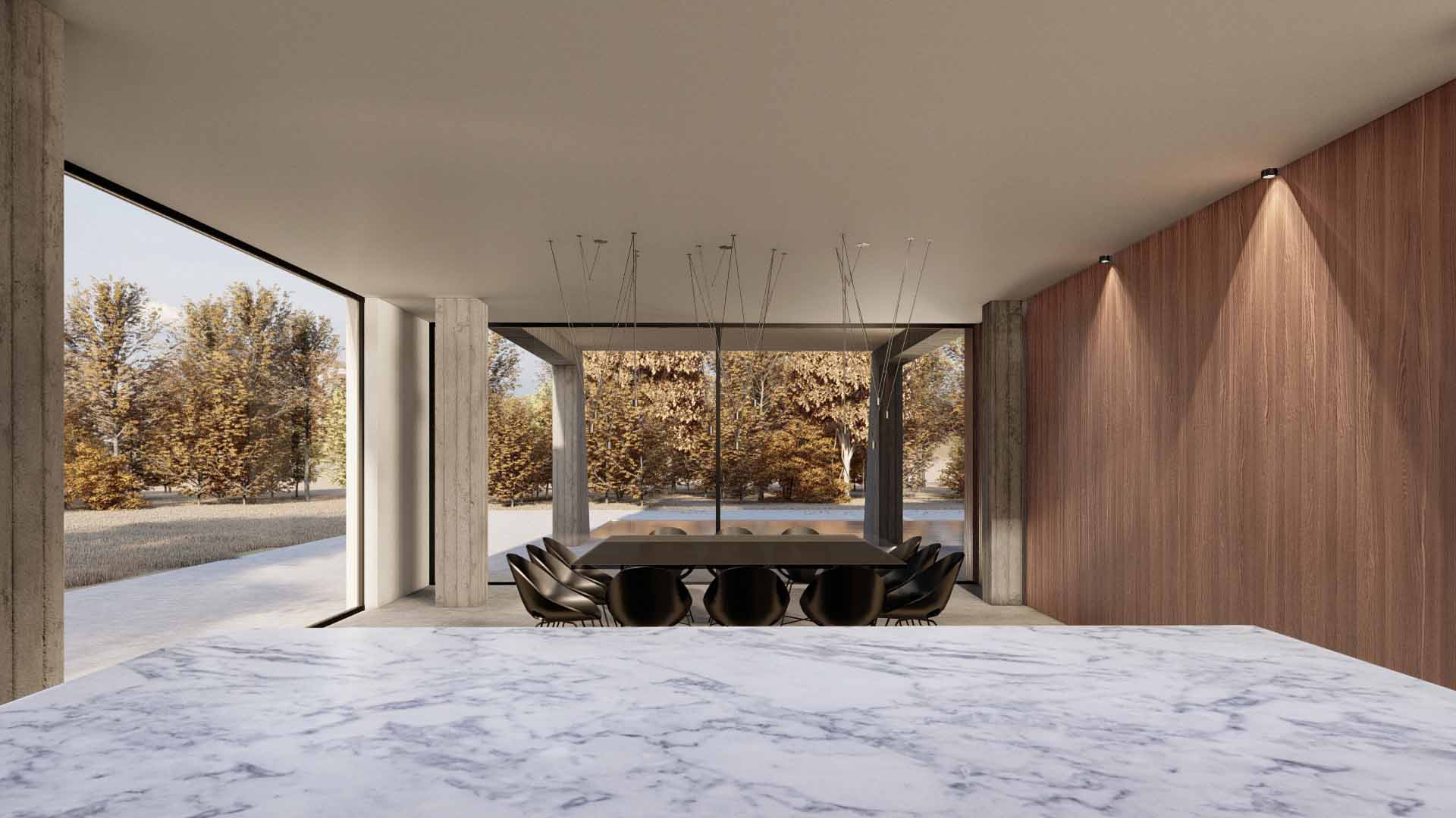 "实现环保与艺术共存的 Beton brut house"-13