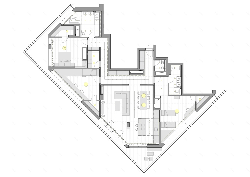 布拉格绿墙公寓丨意大利布拉丨A69-28
