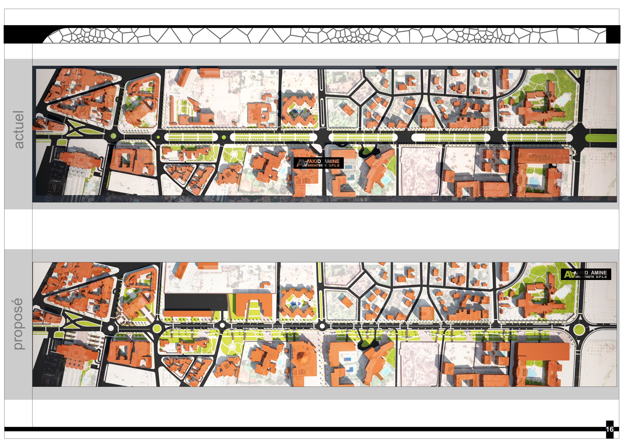 Proposition Urbaine Boulevard Mohamed VI-9