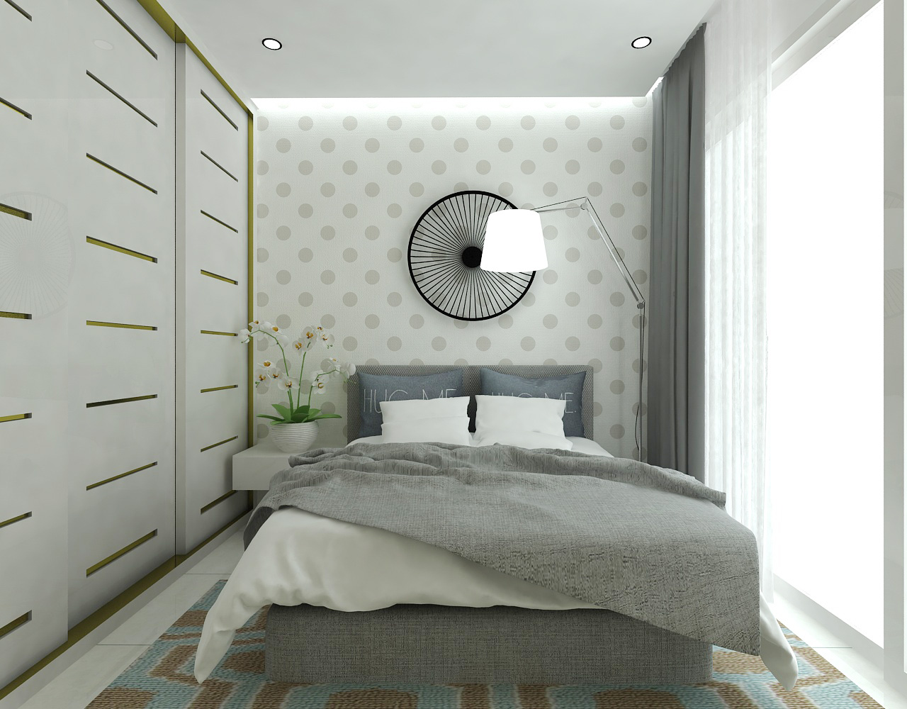 现代摩登公寓,一家五口的温馨家园-22