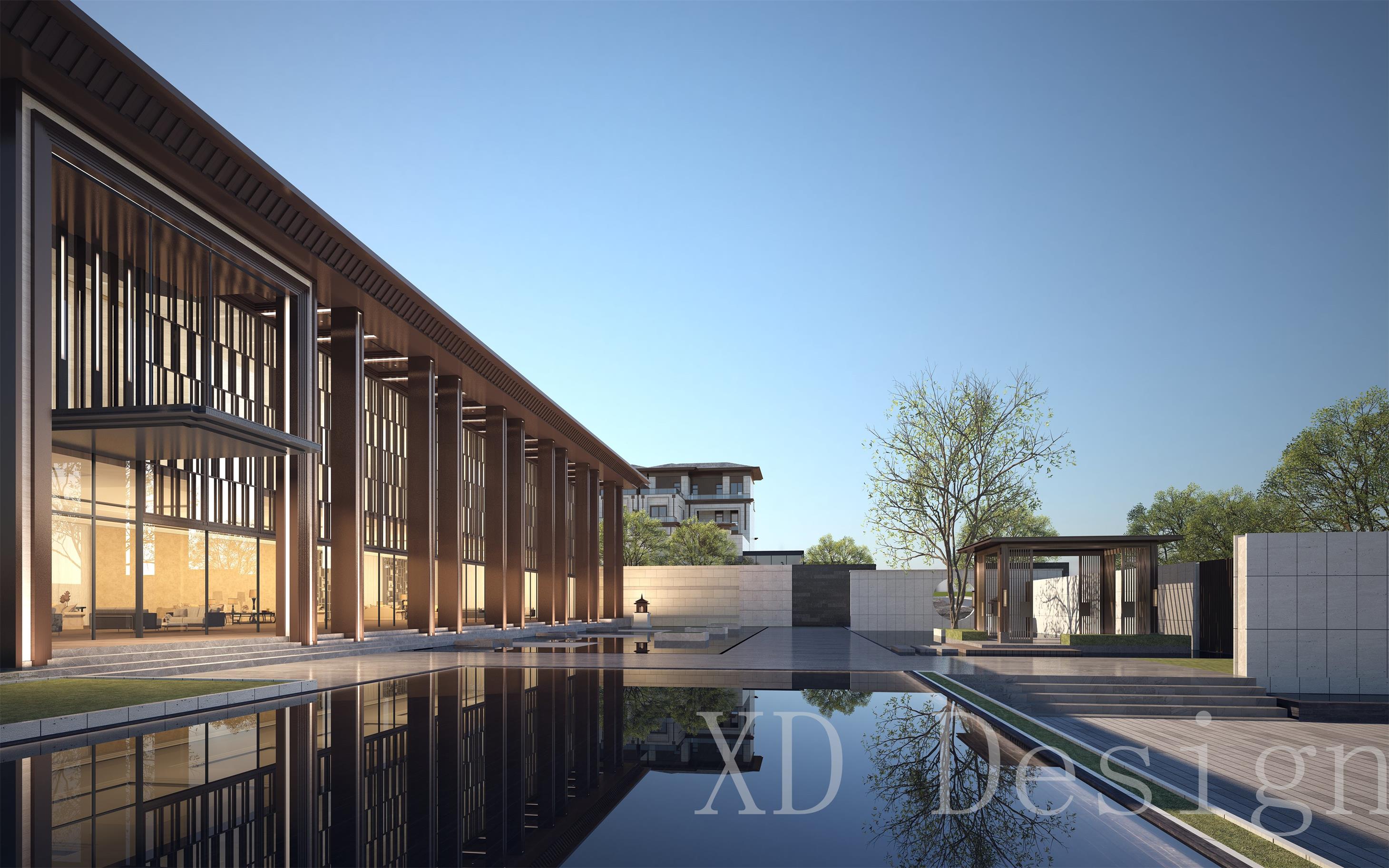 室外售楼部酒店-1