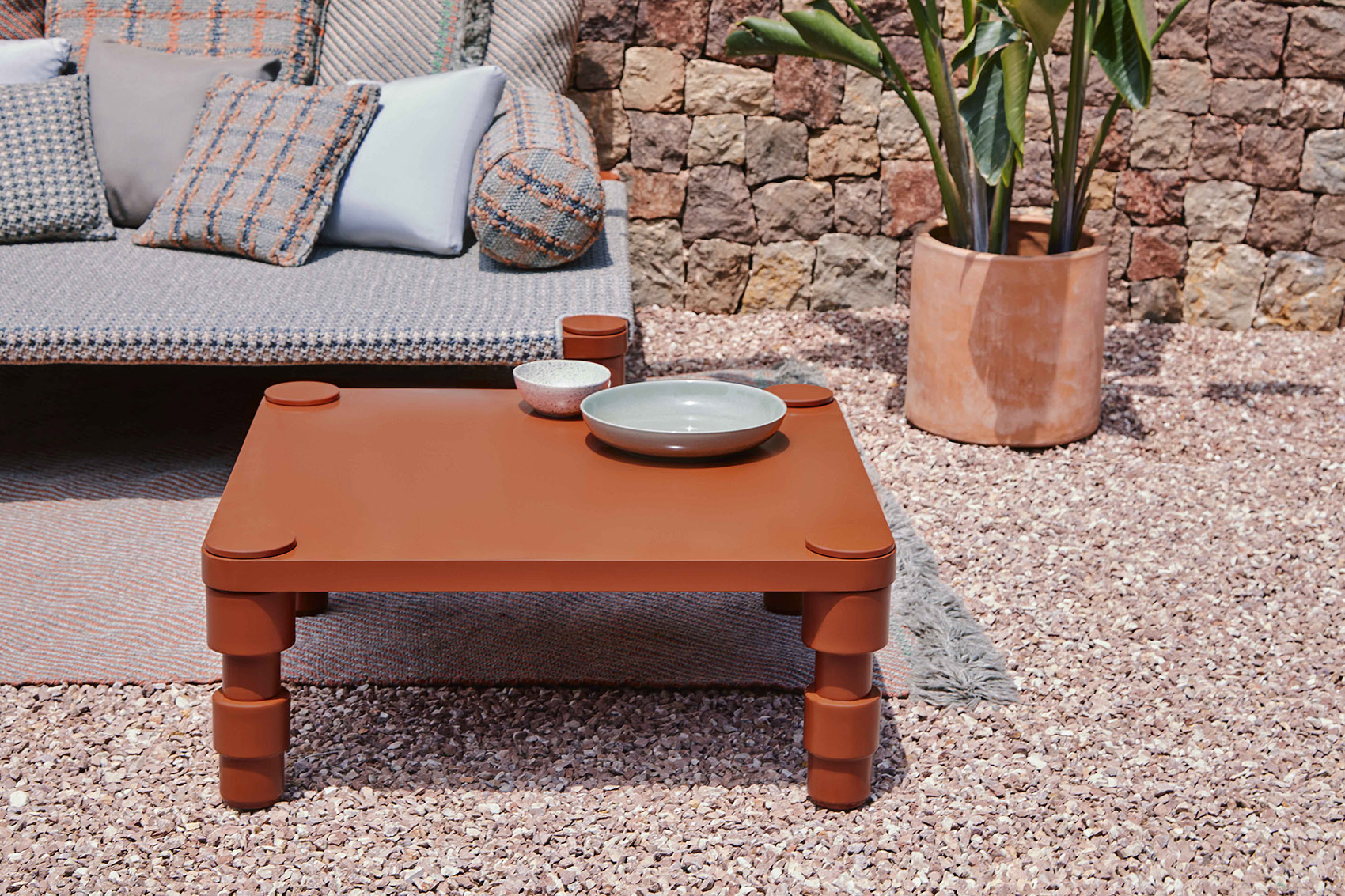 Garden Layers印度床与边桌系列/灵感源于莫卧儿帝国的古老习俗-123