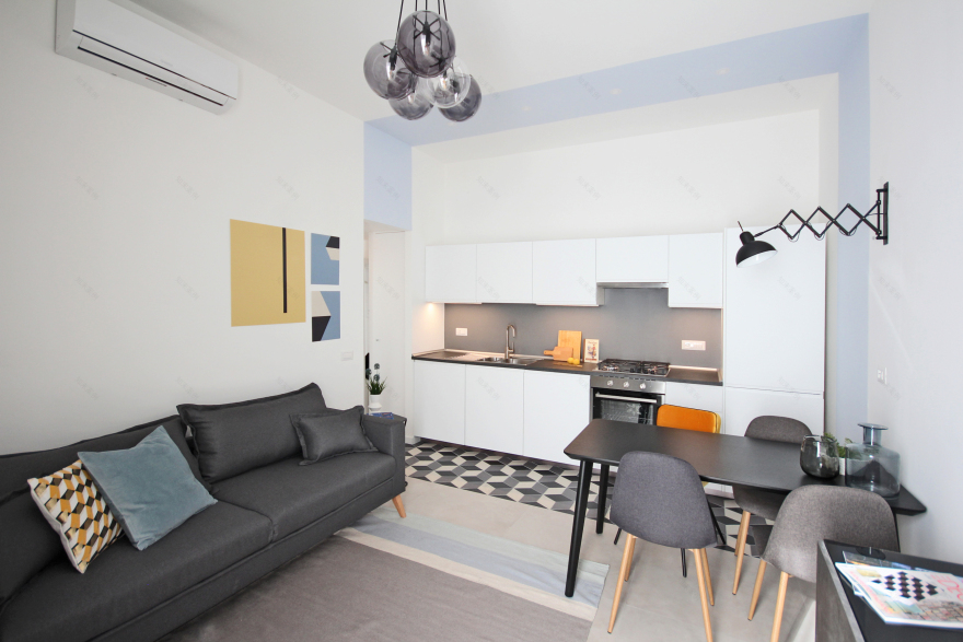 那不勒斯风情小公寓,传统与创新的完美结合-8