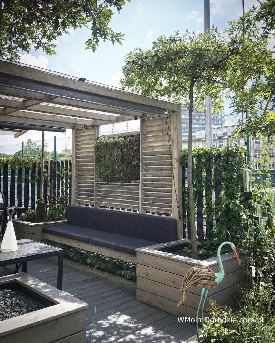 华沙沃拉区的小型屋顶花园-2