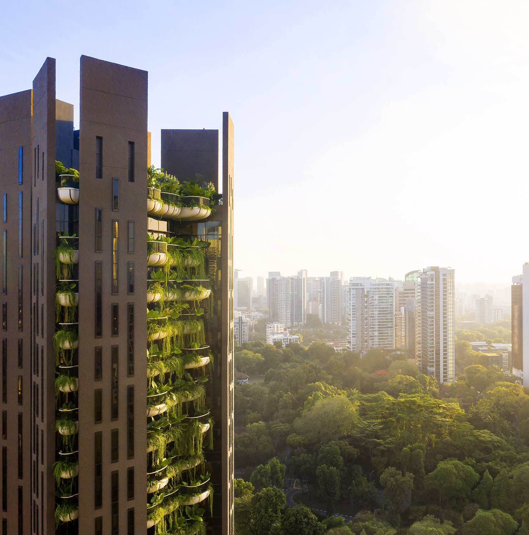 EDEN公寓楼，新加坡/将新加坡的花园景观推向天空-73