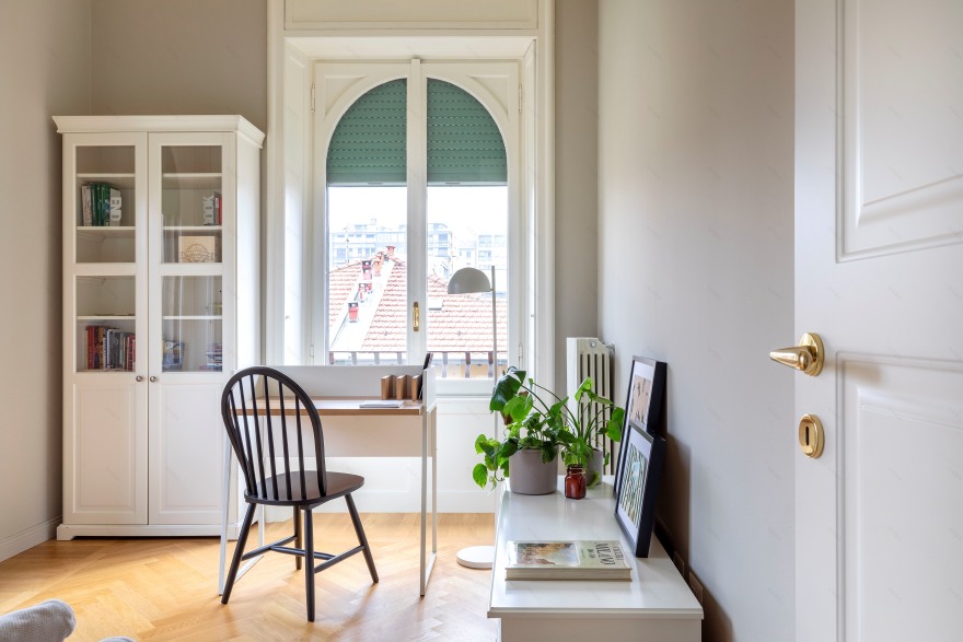 米兰历史公寓中的现代经典新诠释-15