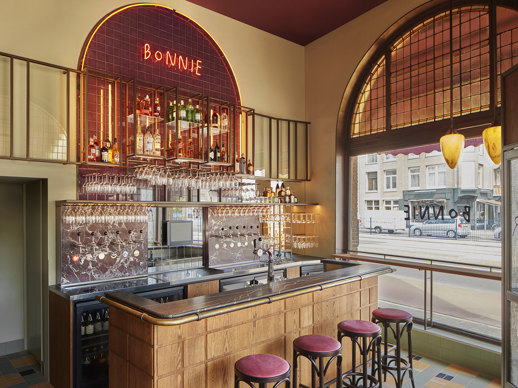 Bonnie酒吧，阿姆斯特丹/在旧式风格和温暖的亲切感之间取得完美平衡-9