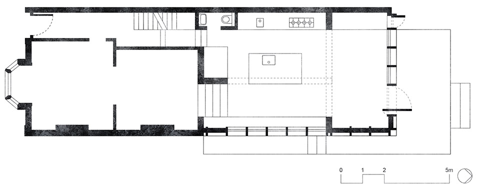 东伦敦 Hackney 区野兽派风格住宅室内改造丨南非东伦敦丨DGN Studio 事务所-56