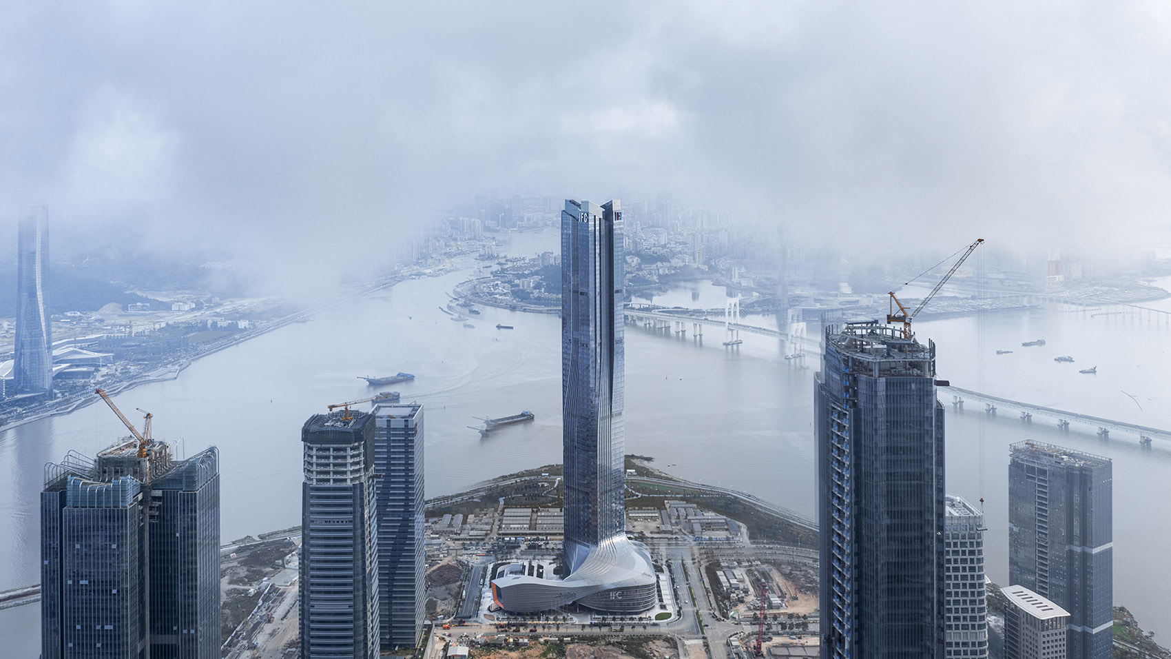 横琴国际金融中心，珠海/珠澳第一高楼，以蛟龙出海打造中国新力量-3