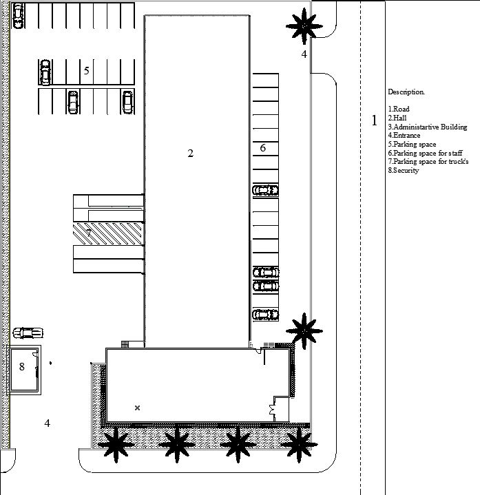 Lirim Ramadani丨办公建筑丨Design and Structural Analysis for a Magazine / Part of the Factory for component's of the Bus.-4