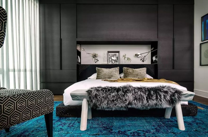 高级黑的艺术 | 芝加哥设计工作室的精致家居-46