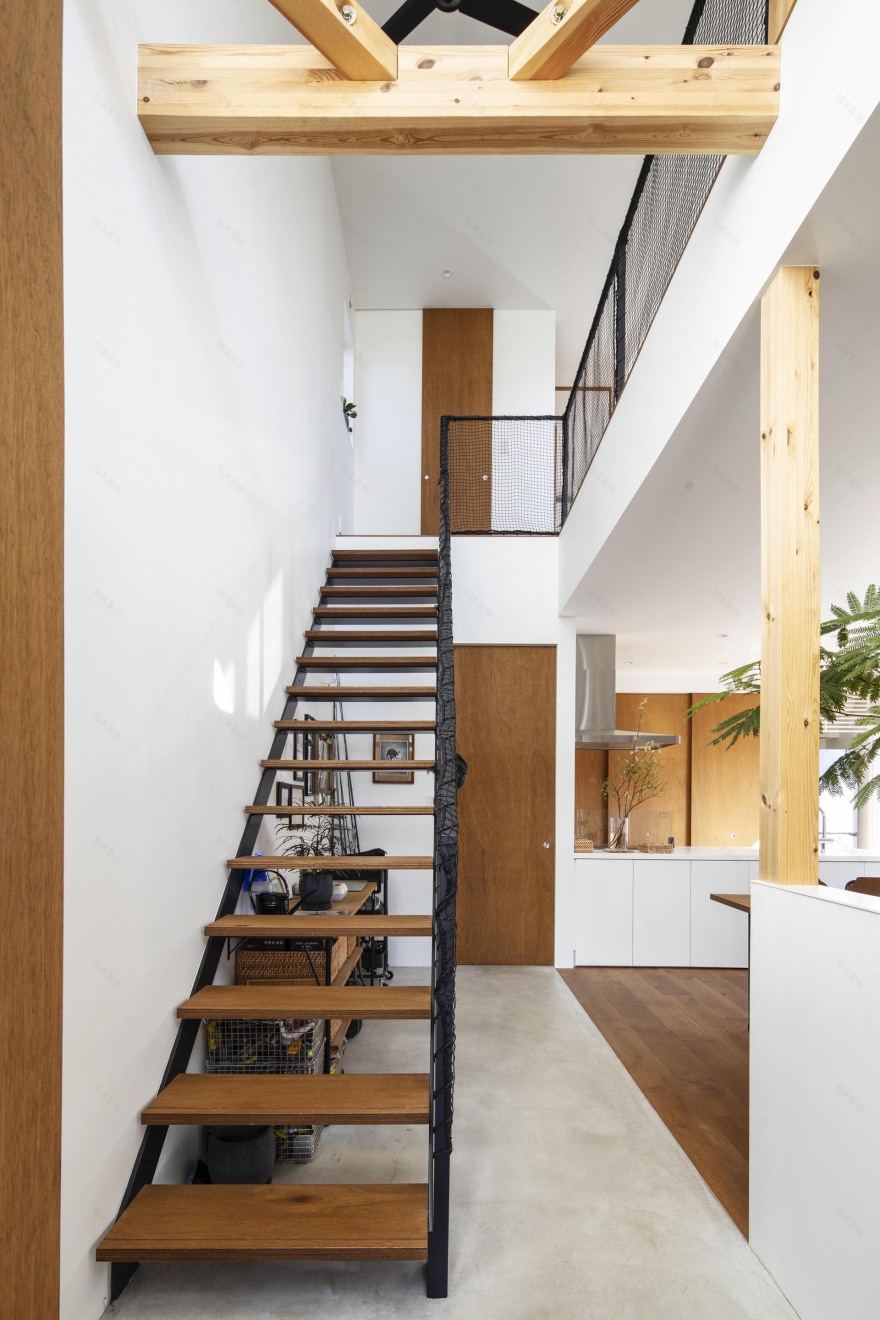 封闭外壳内的宽敞空间 别墅建筑 HouseI丨日本神奈川丨N.A.O. Naoki Kato-9