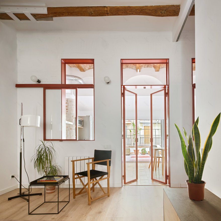 巴塞罗那 Poble Sec 区百年建筑的现代改造丨西班牙巴塞罗那丨estudio CO–A-5