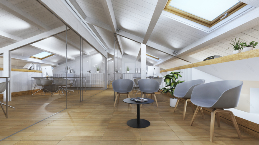 历史中心的小型办公室设计-0