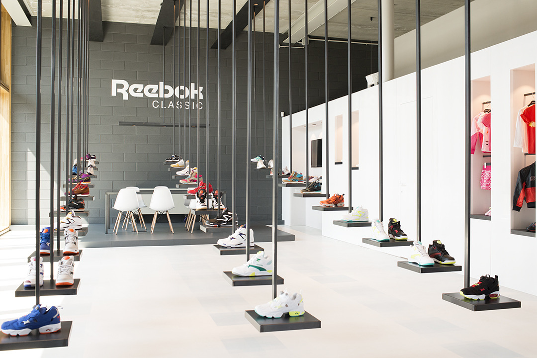 dxp architetti丨鞋店丨Reebok Showroom PR-1