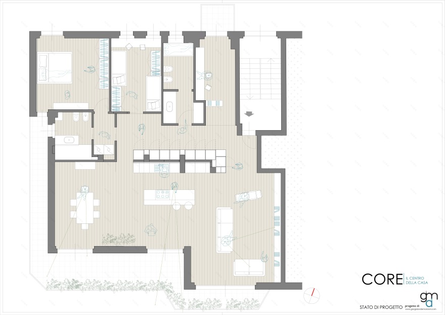 湖景宽幅公寓丨意大利莱科-33