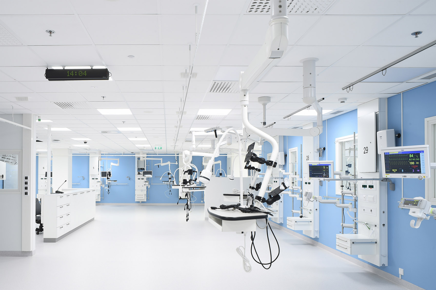 芬兰中部新星医院/一座具备全新创新理念和运作系统的未来医院模型-47