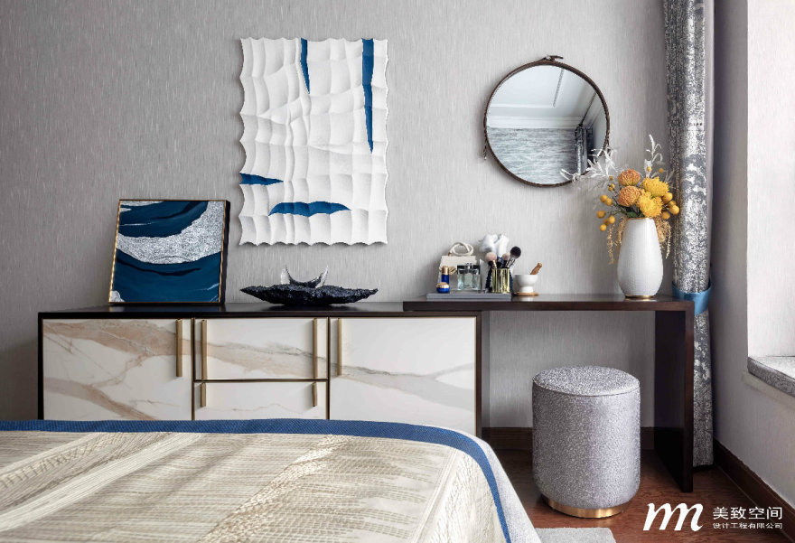 焦作恒大翡翠华庭新中式家居设计丨中国焦作丨美致空间-22