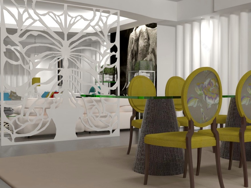 热带风情公寓设计,展现奢华与简约哲学-9