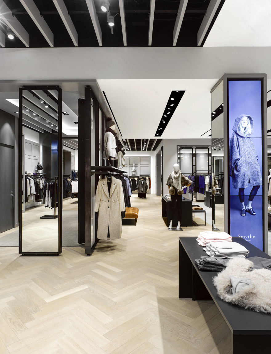 多伦多高端女装店设计,演绎现代与经典的碰撞-6